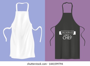 Protective kitchen apron  for cooking or baker