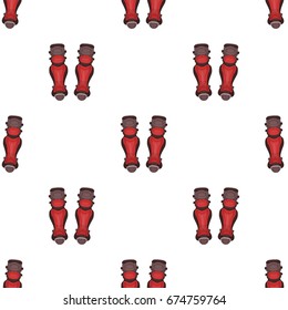 Protective knee pads. Baseball single icon in cartoon style vector symbol stock illustration web.