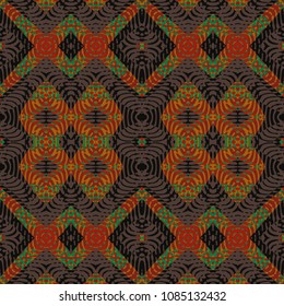 Protective layer for banknotes, diplomas and certificates. Color Engraving pattern. Vector illustration