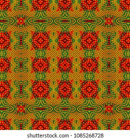  Protective layer for banknotes, diplomas and certificates. Color Engraving pattern. Vector illustration