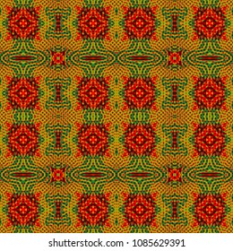  Protective layer for banknotes, diplomas and certificates. Color Engraving pattern. Vector illustration