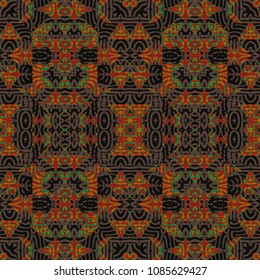  Protective layer for banknotes, diplomas and certificates. Color Engraving pattern. Vector illustration