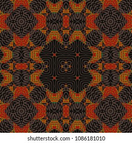  Protective layer for banknotes, diplomas and certificates. Color Engraving pattern. Vector illustration