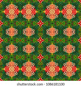  Protective layer for banknotes, diplomas and certificates. Color Engraving pattern. Vector illustration