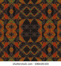  Protective layer for banknotes, diplomas and certificates. Color Engraving pattern. Vector illustration
