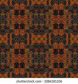  Protective layer for banknotes, diplomas and certificates. Color Engraving pattern. Vector illustration