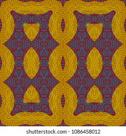  Protective layer for banknotes, diplomas and certificates. Color Engraving pattern. Vector illustration
