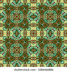  Protective layer for banknotes, diplomas and certificates. Color Engraving pattern. Vector illustration
