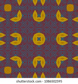  Protective layer for banknotes, diplomas and certificates. Color Engraving pattern. Vector illustration