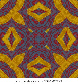  Protective layer for banknotes, diplomas and certificates. Color Engraving pattern. Vector illustration