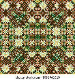  Protective layer for banknotes, diplomas and certificates. Color Engraving pattern. Vector illustration