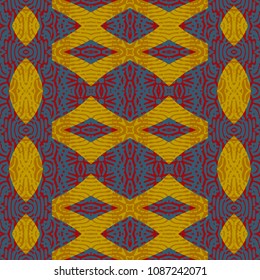 Protective layer for banknotes, diplomas and certificates. Color Engraving pattern. Vector illustration