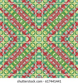 The protective layer for banknotes, diplomas and certificates. Color Engraving pattern. Vector illustration