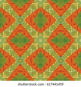 The protective layer for banknotes, diplomas and certificates. Color Engraving pattern. Vector illustration