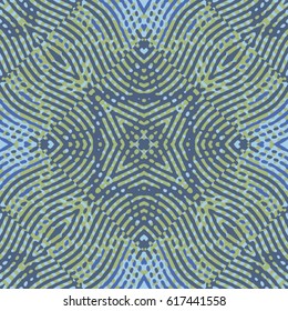 The protective layer for banknotes, diplomas and certificates. Color Engraving pattern. Vector illustration