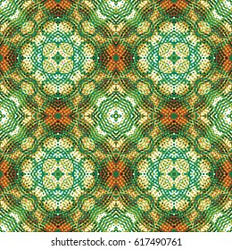 The protective layer for banknotes, diplomas and certificates. Color Engraving pattern. Vector illustration