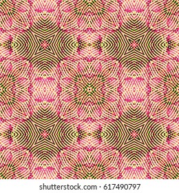 The protective layer for banknotes, diplomas and certificates. Color Engraving pattern. Vector illustration