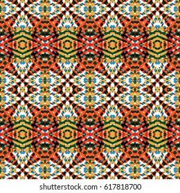 The protective layer for banknotes, diplomas and certificates. Color Engraving pattern. Vector illustration