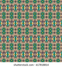 The protective layer for banknotes, diplomas and certificates. Color Engraving pattern. Vector illustration
