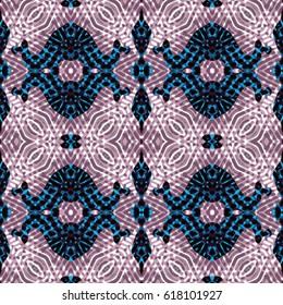 The protective layer for banknotes, diplomas and certificates. Color Engraving pattern. Vector illustration