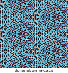 Protective layer for banknotes, diplomas and certificates. Vector illustration. Abstract color xylography background.