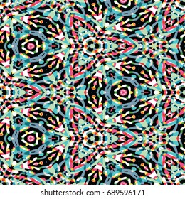Protective layer for banknotes, diplomas and certificates. Vector illustration. Abstract color xylography background.