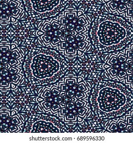 Protective layer for banknotes, diplomas and certificates. Vector illustration. Abstract color xylography background.