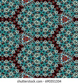 Protective layer for banknotes, diplomas and certificates. Vector illustration. Abstract color xylography background.