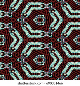 Protective layer for banknotes, diplomas and certificates. Vector illustration. Abstract color xylography background.