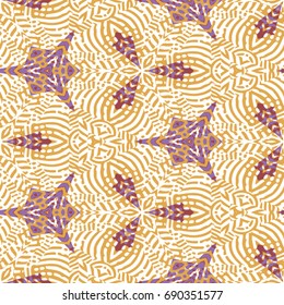Protective layer for banknotes, diplomas and certificates. Vector illustration. Abstract color xylography background.