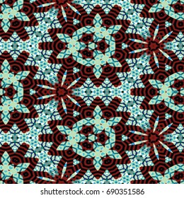 Protective layer for banknotes, diplomas and certificates. Vector illustration. Abstract color xylography background.