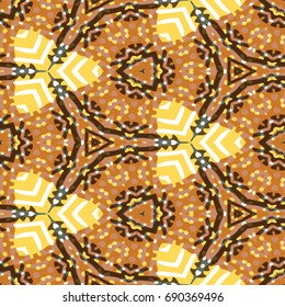 Protective layer for banknotes, diplomas and certificates. Vector illustration. Abstract color xylography background.