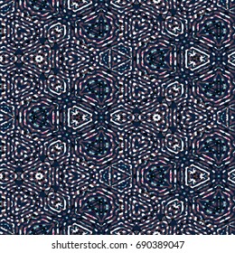 Protective layer for banknotes, diplomas and certificates. Vector illustration. Abstract color xylography background.