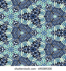 Protective layer for banknotes, diplomas and certificates. Vector illustration. Abstract color xylography background.