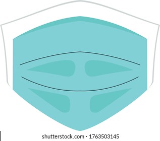 Protective mask against viruses and bacteria