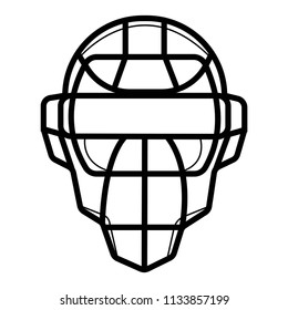 protective mask for baseball