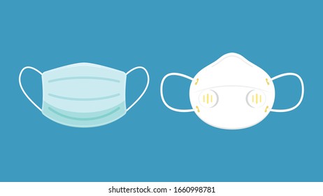  Schutzmaske. Symbol. Schutzmaske-Vektorillustration.