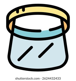 Protetor facial médico protetor que garante segurança e higiene em ambientes de saúde