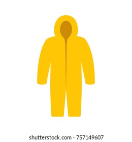 protective overalls. vector illustration
