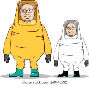 Protective Suit Illustration