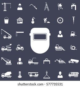 Protective welding goggles icon. Construction icons universal set for web and mobile
