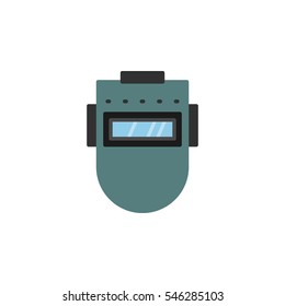 Protective welding mask. Workplace Safety