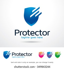 Protector Logo Template Design Vector