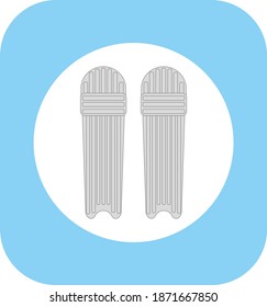 para jugar al cricket. ilustración para diseño web y móvil.