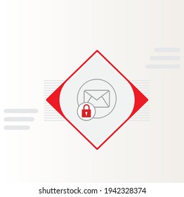 Protege el correo electrónico y el icono de seguridad avanzada en línea