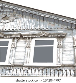  protects the windows and the roof from other people's ill-wishers with the help of images of a stylized sun, the battlements of the fortress and magic figures