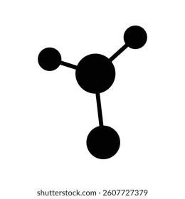 
protein atom icon vector design 2