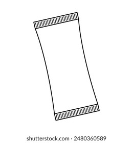 protein Bar Icon. snack packet vector symbol in a black filled and outlined style. Energy Crunch Sign.