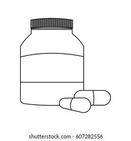 protein bottle icon
