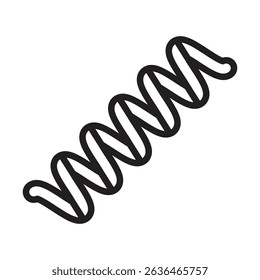 Protein icon Thin line illustration